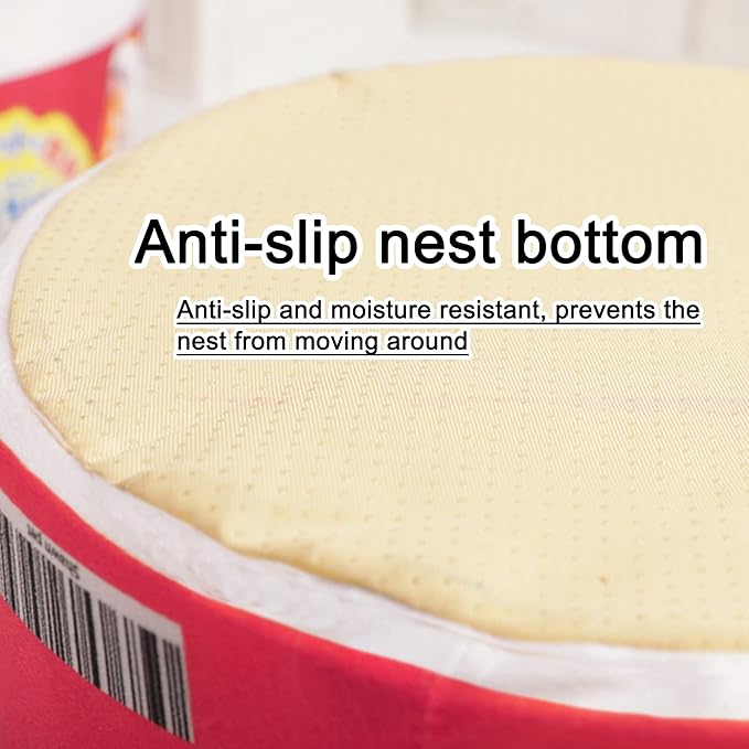 寵幸 Ramen Noodle Dog & Cat Bed, Keep Warm and Super Soft Creative Pet Nest - Image 6
