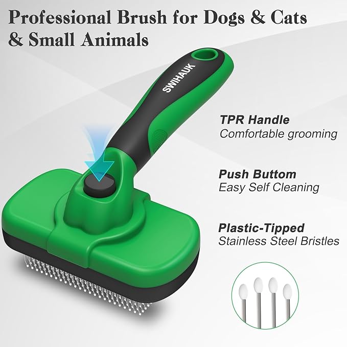 Swihauk Self Cleaning Slicker Brush - Image 2