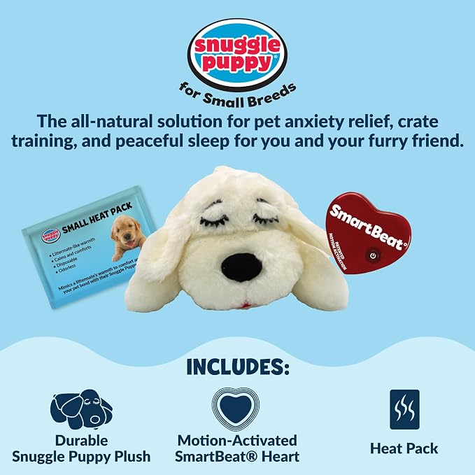 Snuggle Puppy Junior Heartbeat Puppy Toy - Image 2