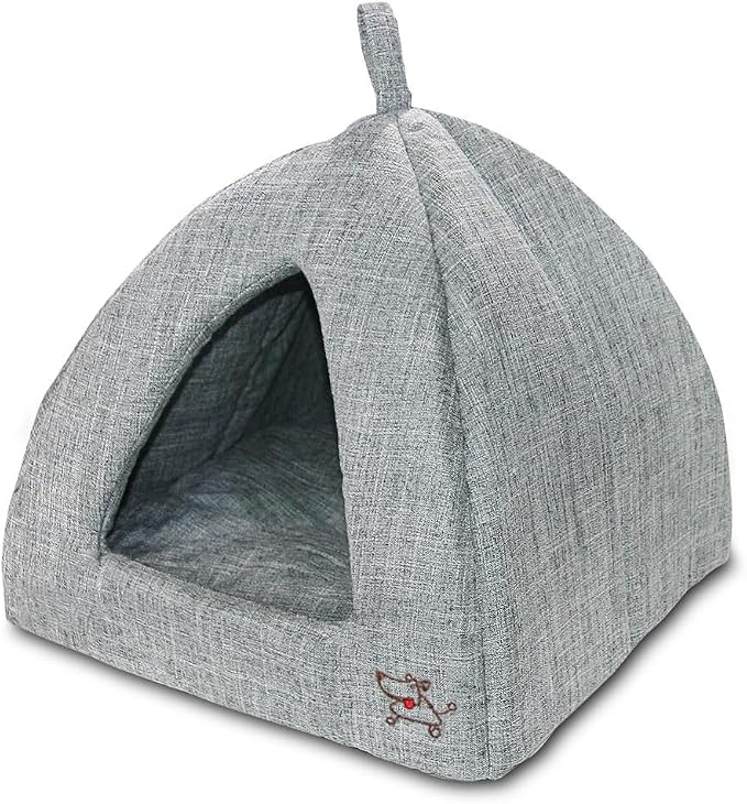 Best Pet Supplies Dog House Bed Crate Mat Tent Indoor Round Soft Plush by BestPetSuppliesLLC