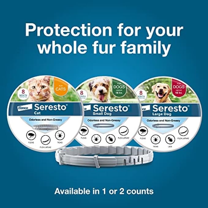 Seresto Cat Vet-Recommended Flea & Tick Treatment & Prevention Collar - Image 9