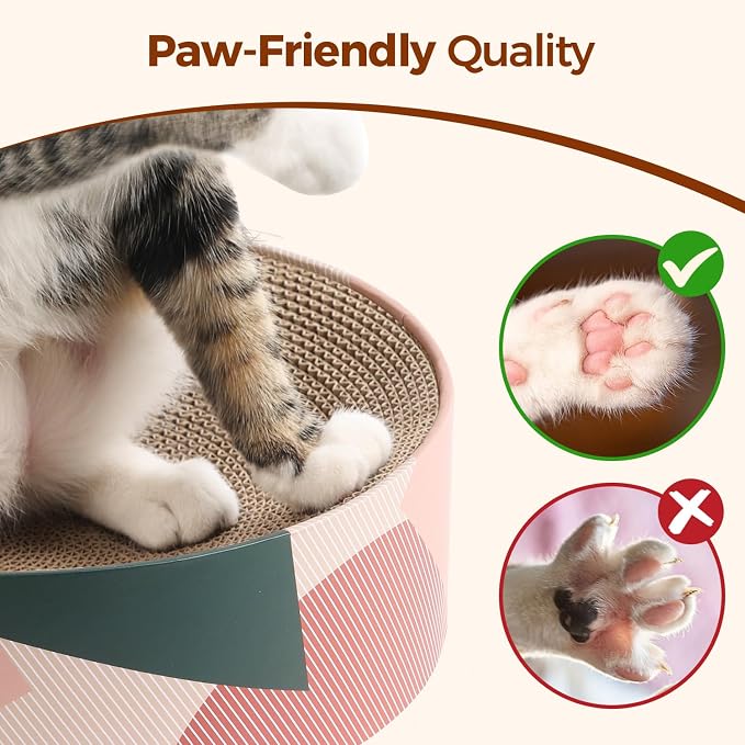 ComSaf Cat Scratcher Cardboard Bed Lounge Couch - Image 4