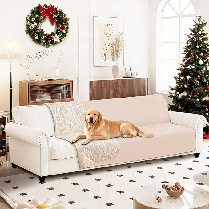Waterproof Couch Covers for Pets, Waterproof Dog Bed Cover, Anti-Slip Soft Dog - Image 8