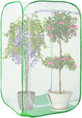36" Garden Mesh Plant Enclosure Cover, Pop-up Garden Mesh Plant Cover by DredQcco