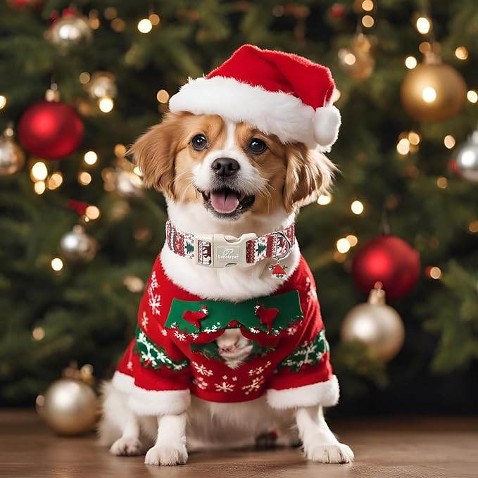 Christmas Dog Collar for Large Dogs - Image 2