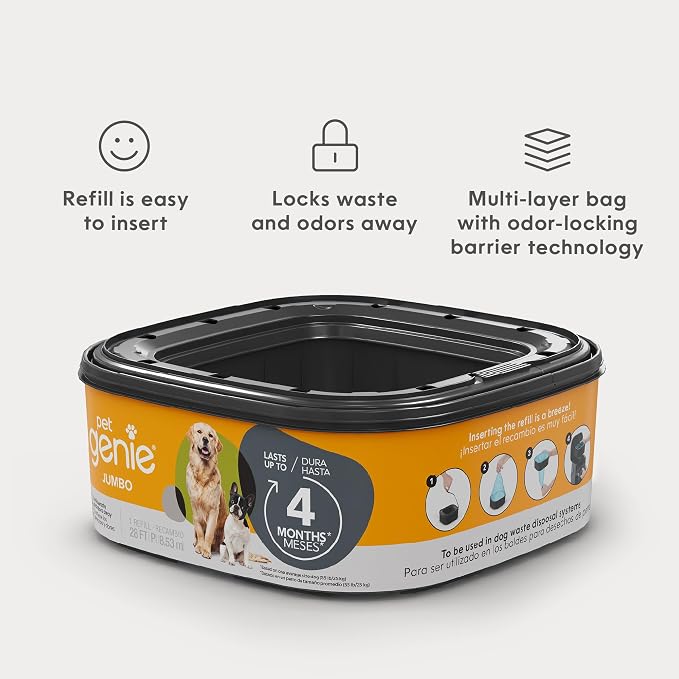 Pet Genie – Jumbo refill – Up to 4 months of supply - Image 3