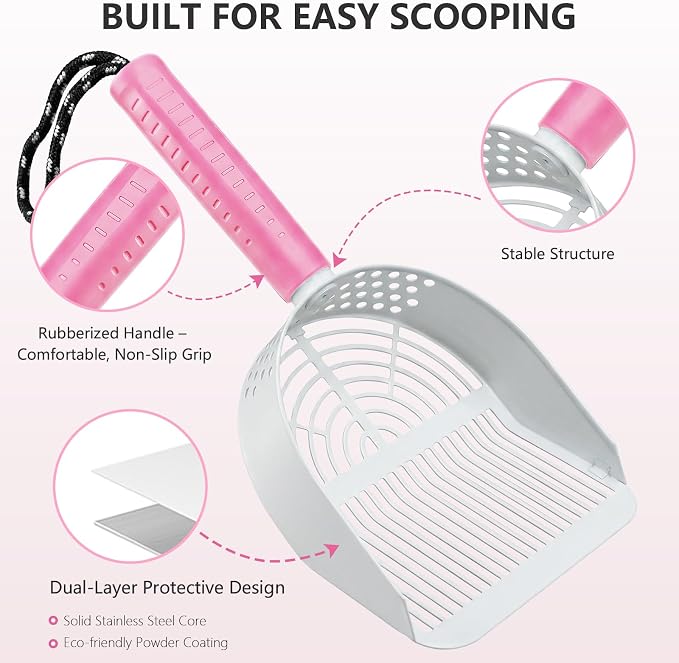 Cat Litter Scoop, Metal Scooper - Image 5
