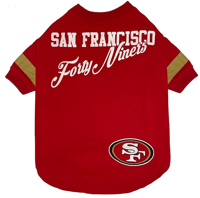 NFL San Francisco 49ers T-Shirt by PETSFIRST