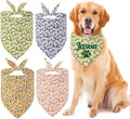Personalized Dog Bandana with Embroidered Name, Custom Neckwear Dog Scarf by Ulicoprofessionalpersonalized