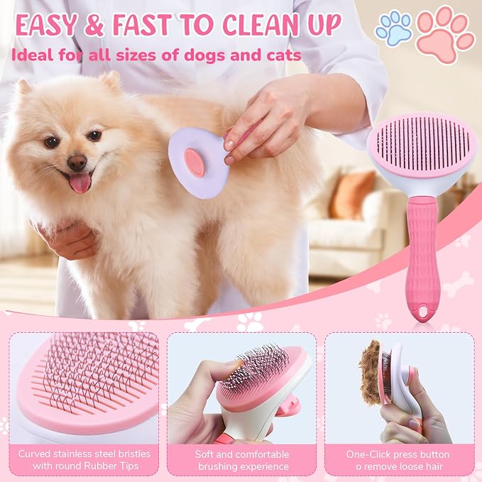 Dog Grooming Kit for Shedding – 8-Piece Pet Grooming Supplies - Image 2