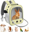 Guinea Pig Carrier Backpack, Portable Rabbit Travel Carring Bag by DBNESS