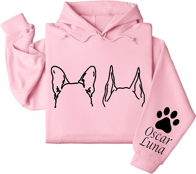 Custom Dog Mom Shirt for Women Pet Ears Sweatshirt - Image 3
