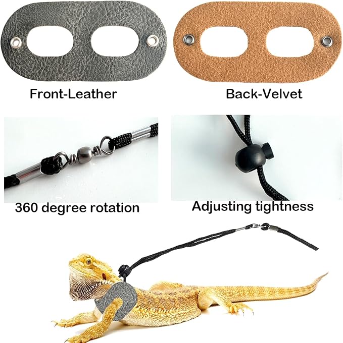 Lizard Backpack Travel Carrier, Bearded Dragon Travel Backpack - Image 5