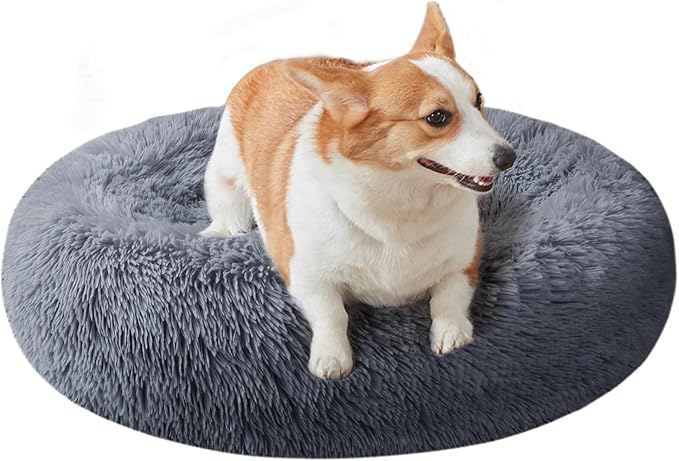 Nisrada Dog Bed for Small Medium Large Dogs, 24 inch Calming Dogs Bed, - Image 7
