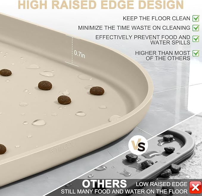 Small Silicone Pet Food Mat - Image 4