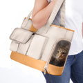 Dog Carrier, Cat Carrier, Pet Carrier, Foldable Waterproof Premium PU Leather by WelcomeToJohomviin