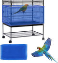 Daoeny Large Bird Cage Cover, Bird Cage Seed Catcher, Adjustable Soft Airy by Daoeny