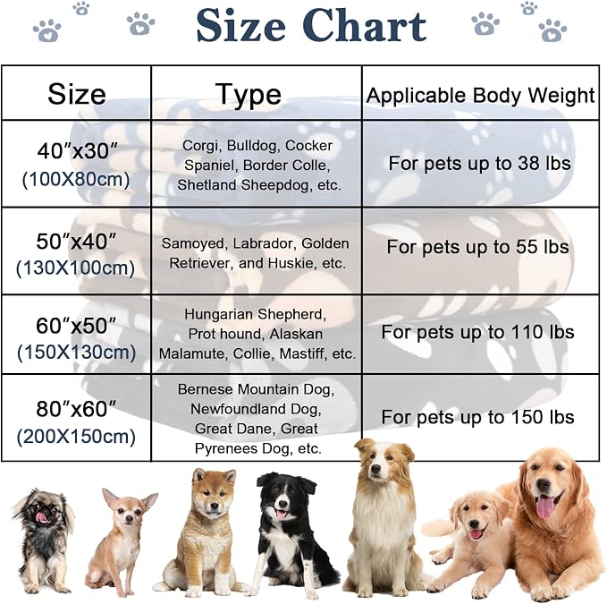 Dog Blanket, Soft Fleece Dog Blankets - Image 6