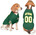 Custom Dog Baseball Jersey by KXK