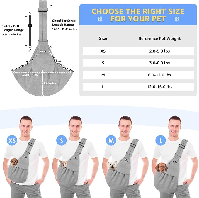 SlowTon Dog Carrier Sling - Image 6
