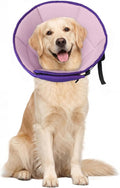 Dog Cone for Large Dogs After Surgery, Soft Dog Cone Collar for Dogs to Stop by Allroaring