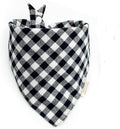 Christmas Plaid Dog Bandana by ZIRVYIR