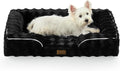 Orthopedic Dog Bed for Large Medium Size Dog, Soft and Warm Faux Fur Sofa for by COZYKISS