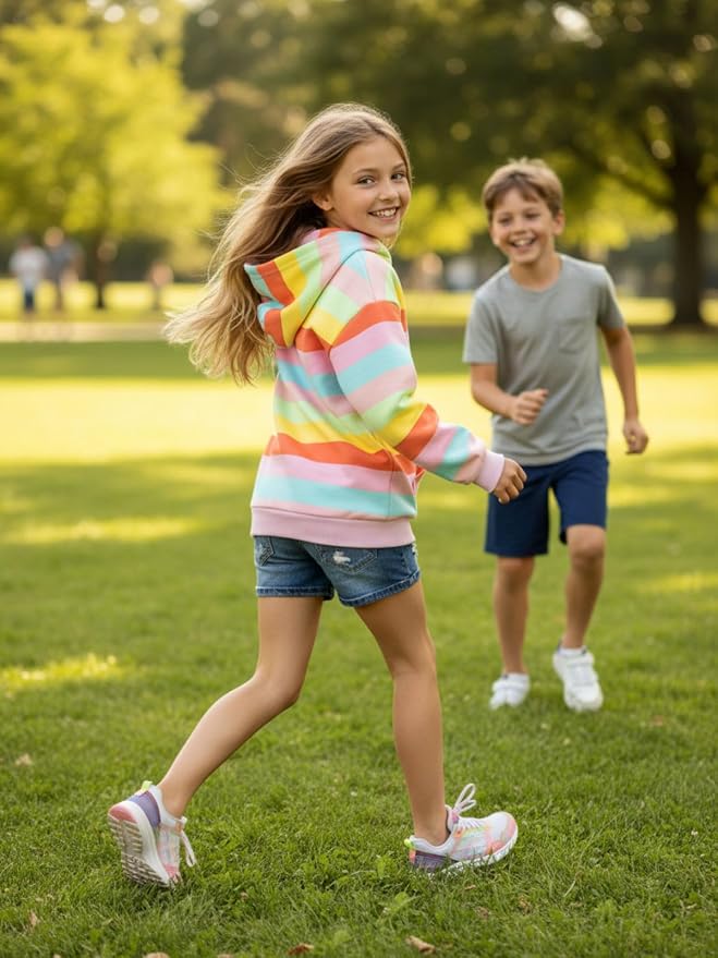 WELAKEN Sweatshirts for Girls Toddler & Kids II Little Girl's Pullover Tops - Image 3