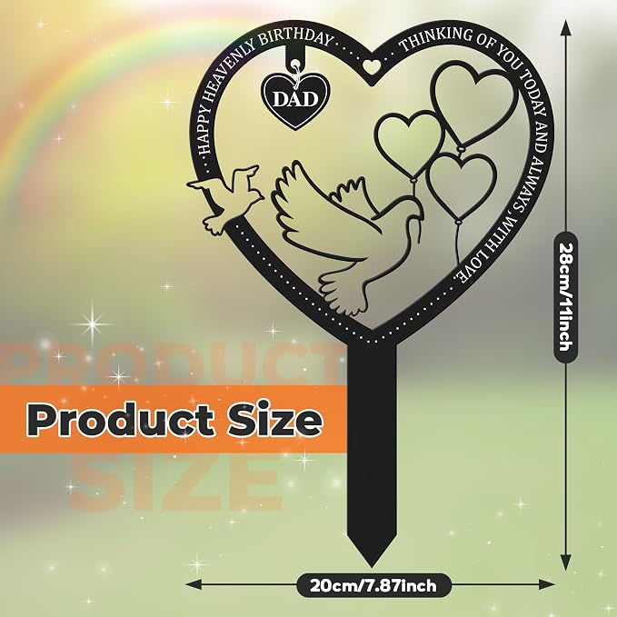 BUoonyer Stake Graves Cemetery Decorations - Image 2