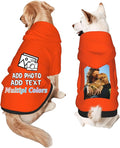 Custom Dog Hoodie Add Your Design Soft & Warm Personalized Photo Text Logo Name by Custom