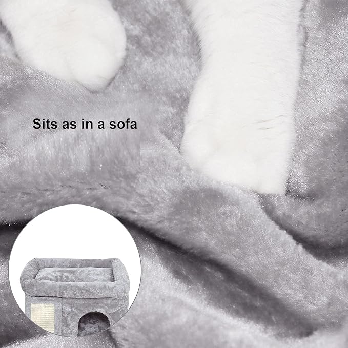 SYANDLVY Small Cat Tree for Indoor Cats, Cat Tower - Image 4