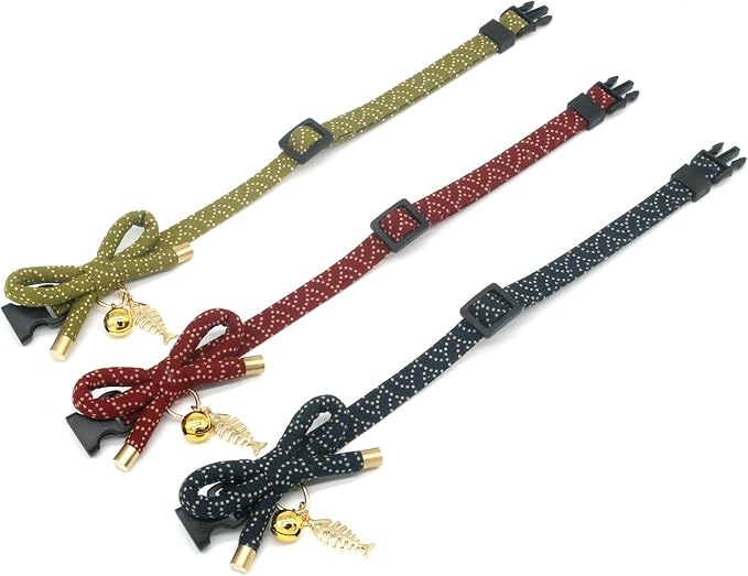 PetSoKoo Cute Bowtie Cat Collar - Image 3