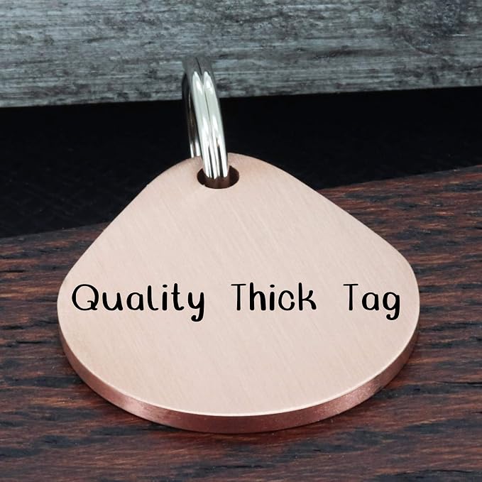 Ultra Joys Dog ID Tag, Custom Dog Tag Personalized Cat Tag, Pet ID Tag - Image 8