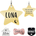 Ultra Joys Cat ID Tag Personalized Pet Tags, Durable Stainless Steel Small Pet by UltraJoys