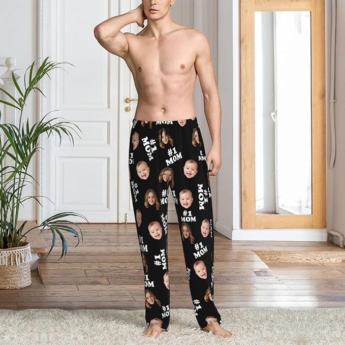 Personalized Pajama Pants For Men Women Custom Pajama Pants - Image 4