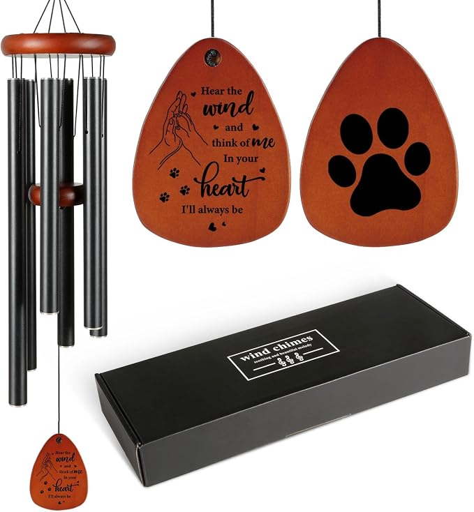 SteadStyle Pet Memorial Gifts for Dogs, Dog Memorial, Pet Memorial Wind Chime by SteadStyle