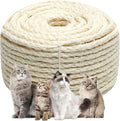 White Sisal Rope 1/4 Inch by 32-Feet by Juomid