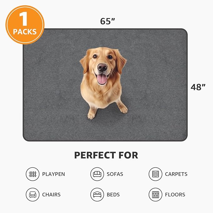Dog Pee Pad Washable Extra Large, Instant Absorb Thicker Training Pads Non-Slip - Image 6