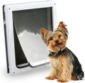 Pet Flap Door 2 Ways Locking Dog Wall Entry Pet Door by PetPrime
