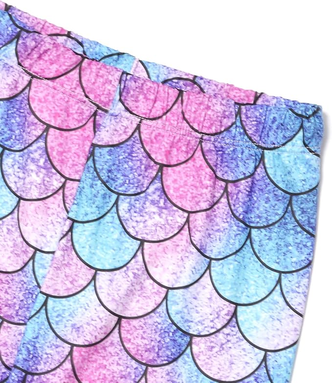 Girl Unicorn Leggings Kid Rainbow Print Legging Tights Trousers Slim Long Pants - Image 3