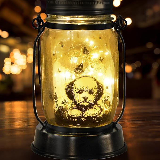 kyoryuger Bichon Dog Gifts for Women/Men Bichon Frise Solar Lanterns Birthday - Image 9