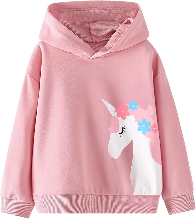 WELAKEN Sweatshirts for Girls Toddler & Kids II Little Girl's Pullover Tops by WELAKEN