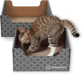 Hide & Scratch Cardboard Cat Scratcher Box & Bed by HideScratch