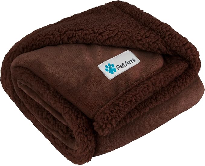 PetAmi Dog Blanket for Bed, XL Pet Blanket Large Dogs, Fleece Furniture Couch by PetAmi