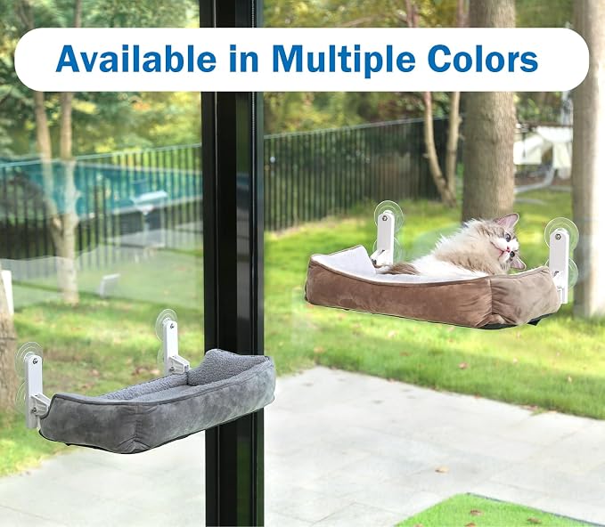 Zakkart Foldable Cat Hammock for Window - Image 2