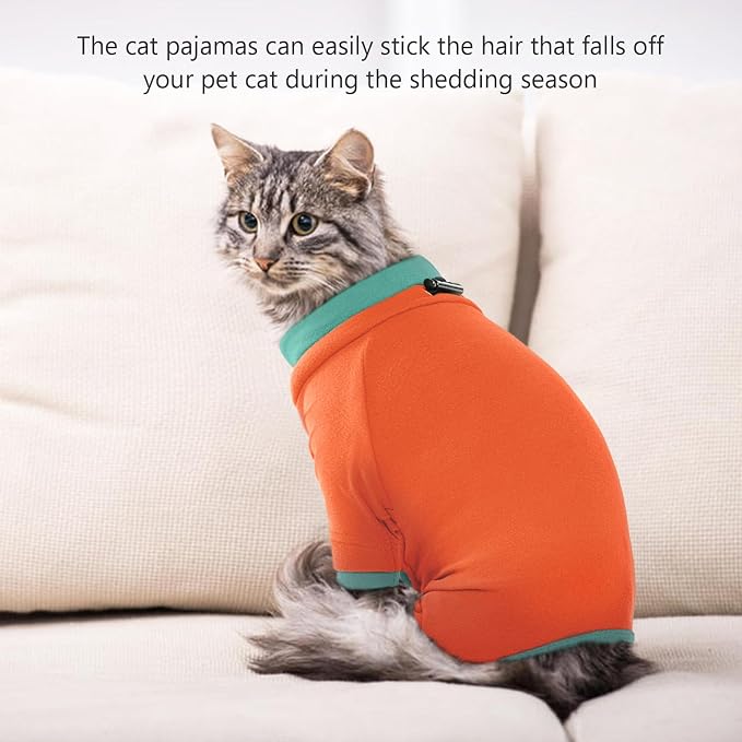Sticky Cat Clothes Stretchy, Sphynx Hairless Sweater & Pajamas - Image 6