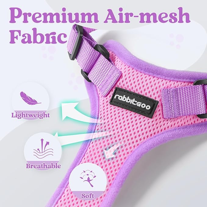 rabbitgoo Cat Harness and Leash Set, Escape Proof Soft Adjustable Vest Harnesses - Image 5