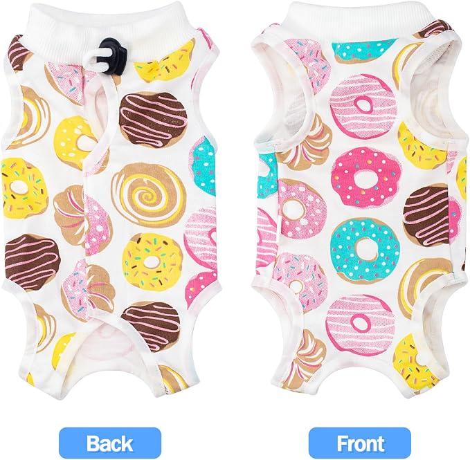Coppthinktu Cat Recovery Suit Female, Breathable Cat Onesie After Surgery Female - Image 7