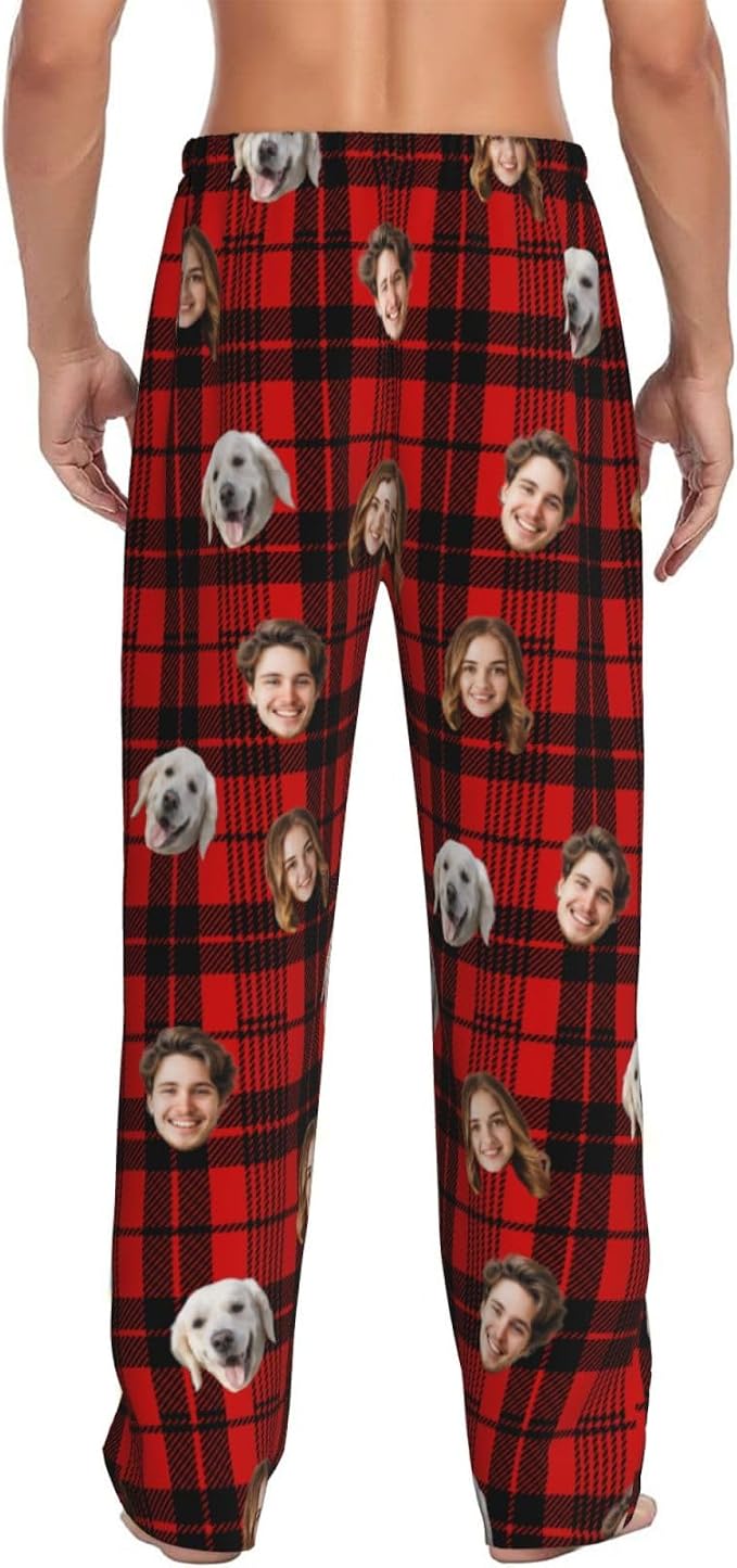 Personalized Pajama Pants For Men Women Custom Pajama Pants - Image 3