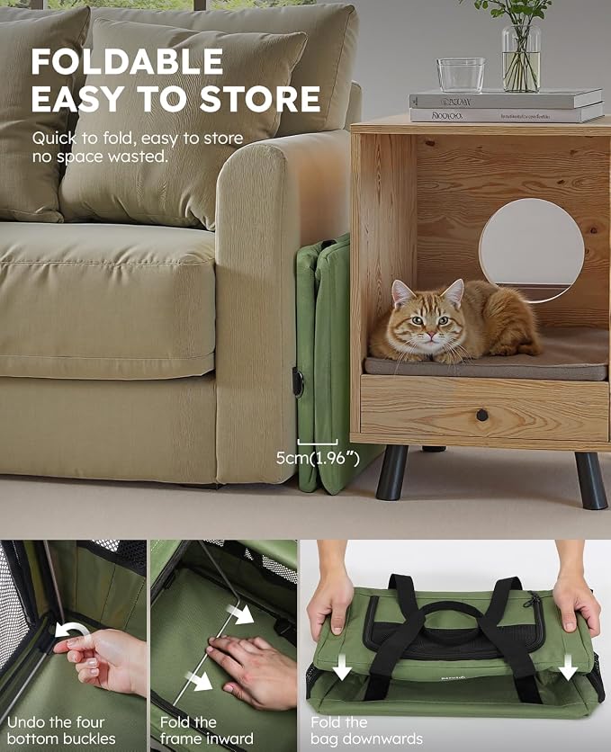 Pecute Cat Carrier Stable, Pet Carrier - Image 7